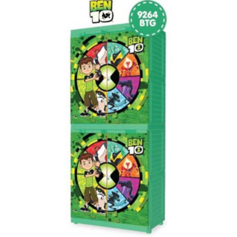 lemari plastik 4susun/lemari naiba ben