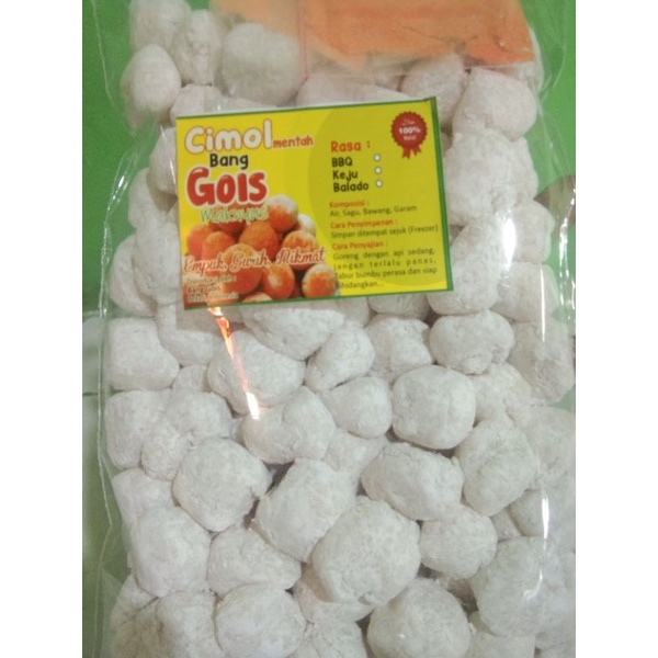 

cimol instan bang gois 1 kg fress produksi langsung