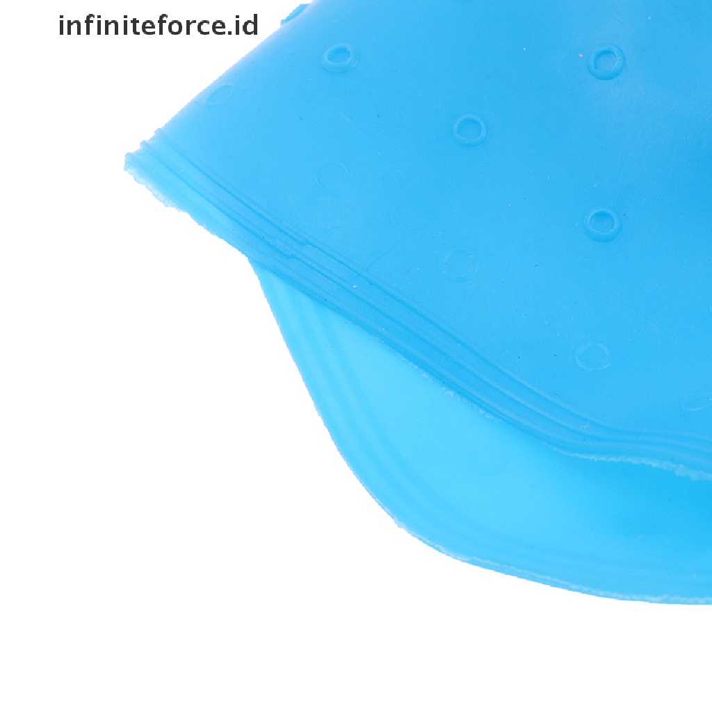 Infiniteforce.id Topi Pewarna Rambut Highlighting Warna Biru Dengan Jarum Silikon