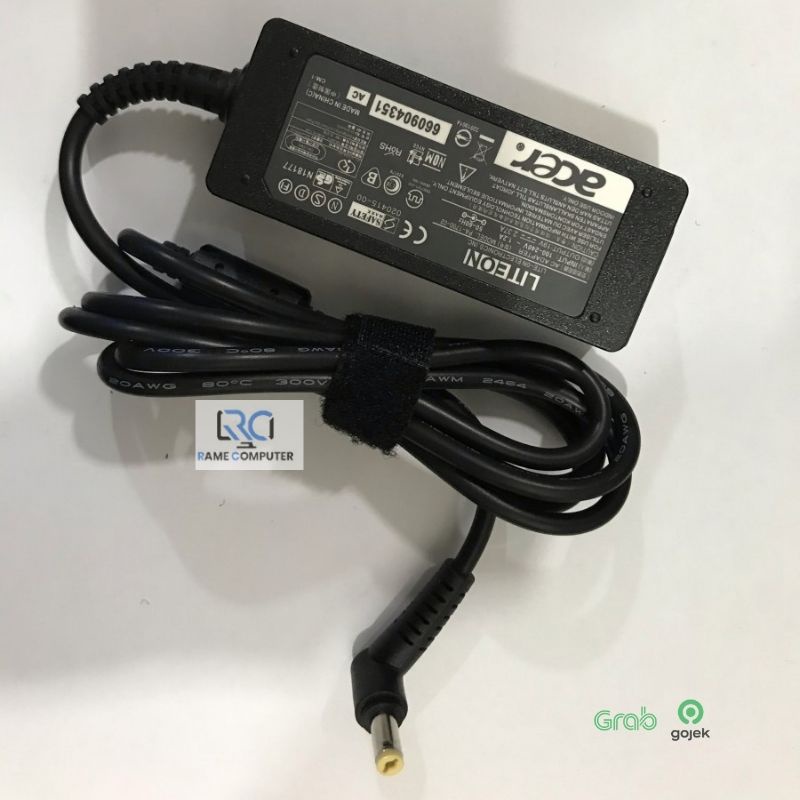 Adaptor Charger Laptop Acer ES1-131ES-132 A314-32 A315 ES 11 ES 14 ES1-420 ES1-421 ES1-431 ES1-432 ES1-512 E5-522 E5-471 E5-473 E5-