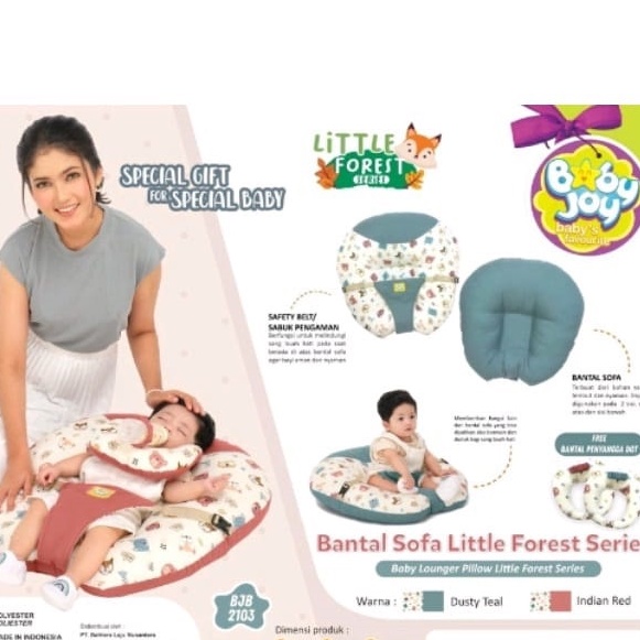 Dialogue Baby Sofa Bayi 3 in 1 Dino Series DGK9221 / Moms Baby Sofa Bayi Wilona Free Bantal Dot Bayi