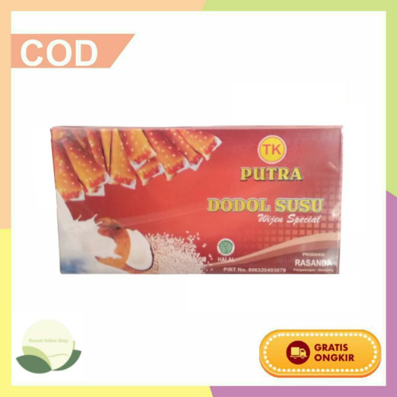 

Dodol susu wijen oleh oleh pangalengan 250gr