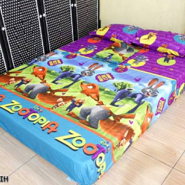 Sprei Motif Zootopia