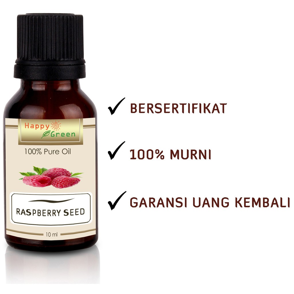 Happy Green Red Raspberry Seed Oil  - Minyak Biji Raspberi