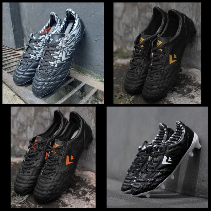 SEVSPO NL GARUDA SERIES BLACK Fg Sepatu bola original