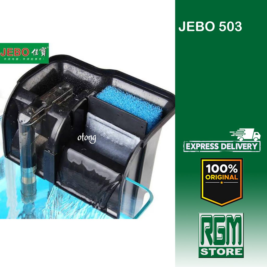 JEBO 503 jebo503 hanging hang on filter gantung aquarium aquascape