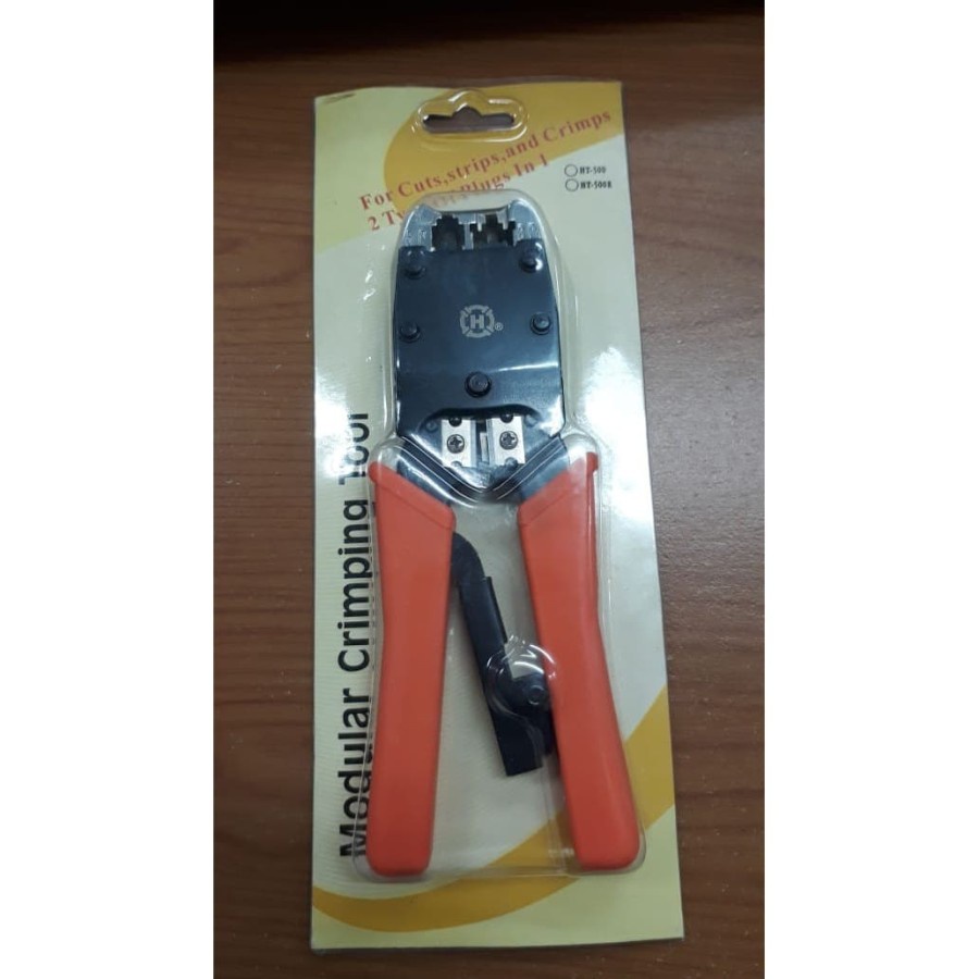 Tang Krimping HT-500 / Crimping Tool HT-500R Bagus RJ45 RJ11