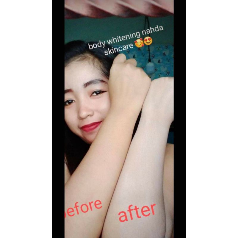 BISA COD/HB/HANDBODY LOTION NAHDA SKINCARE/Body Whitening pemutih tangan halal bpom