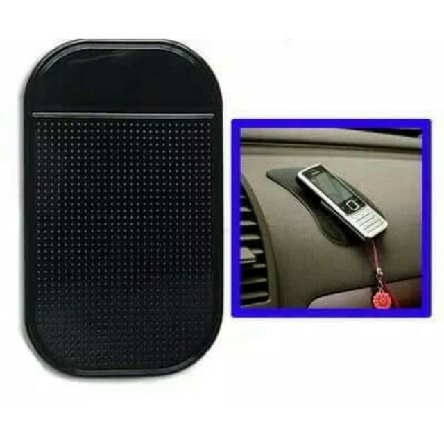 Car Phone Silicone Anti Slip Matt - Perekat Alas Handphone Hp Mat Dashboard Mobil Sticky Pad