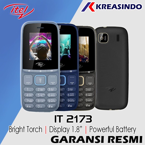 ITEL 2173 IT2173 HP Murah Feature Phone Original Garansi Resmi