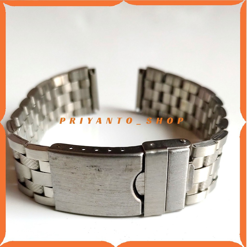 STRAP TALI JAM TANGAN RANTAI SILVER 18MM STRAP TALI JAM RANTAI STAINLESS STELL 18MM