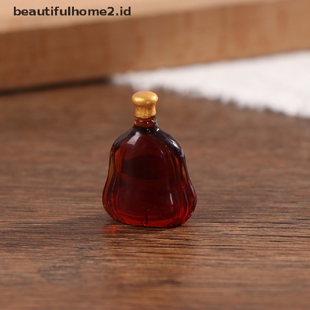 (Beautifulhome2.Id) 10pcs Miniatur Botol Wine Untuk Aksesoris Rumah Boneka