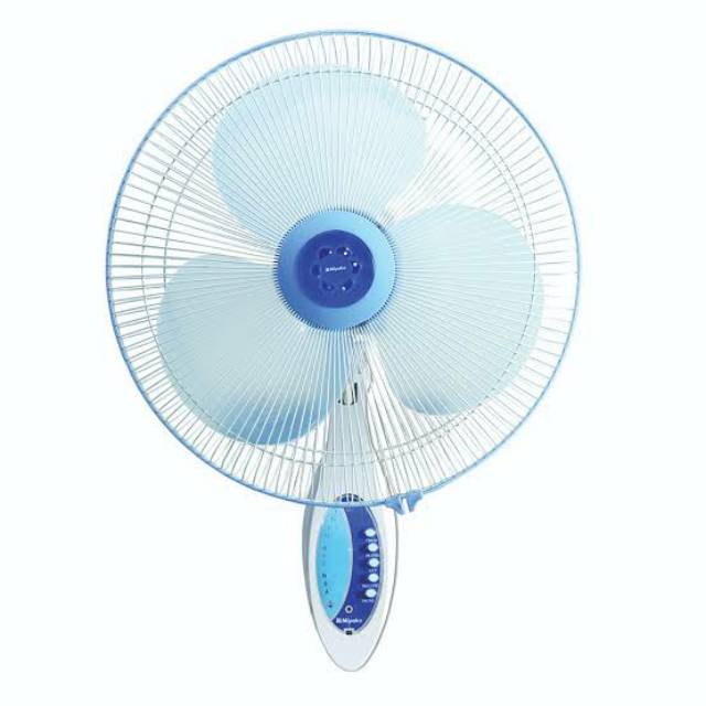 [ Miyako ] Kipas Dinding / Wallfan Miyako 1689 RC - 16&quot; +  PL Remote ( Sameday / Instan Only )