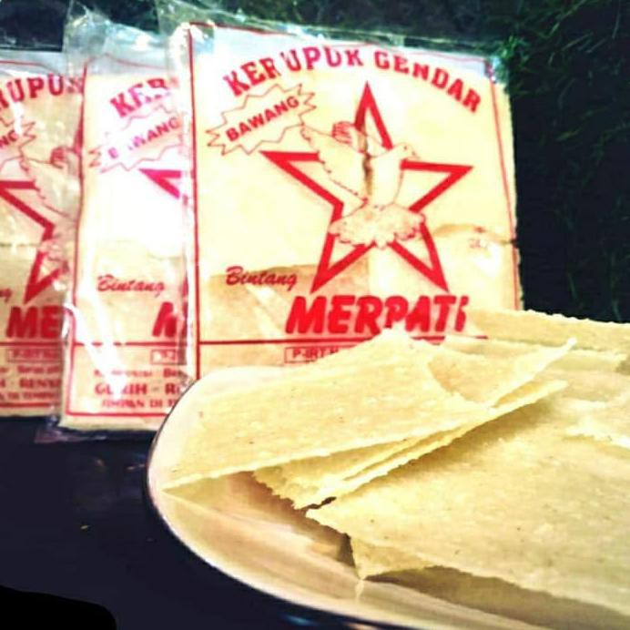 

KERUPUK GENDAR BAWANG BINTANG MERPATI /PULI /KARAK /KRUPUK /BERAS NASI