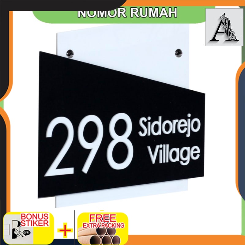 

Terlaris Nomor Rumah Akrilik Modern Minimalis Model 026