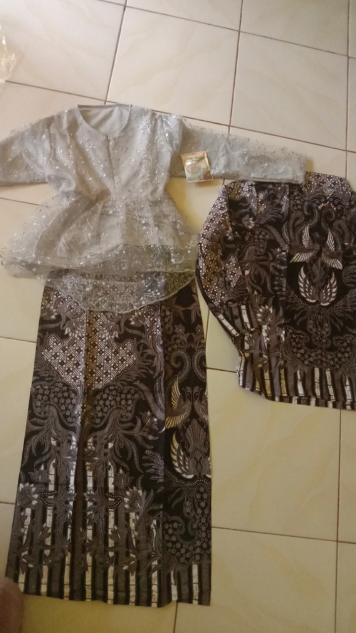 Batik Couple Set Brokat Halus Cople Ahy 2728
