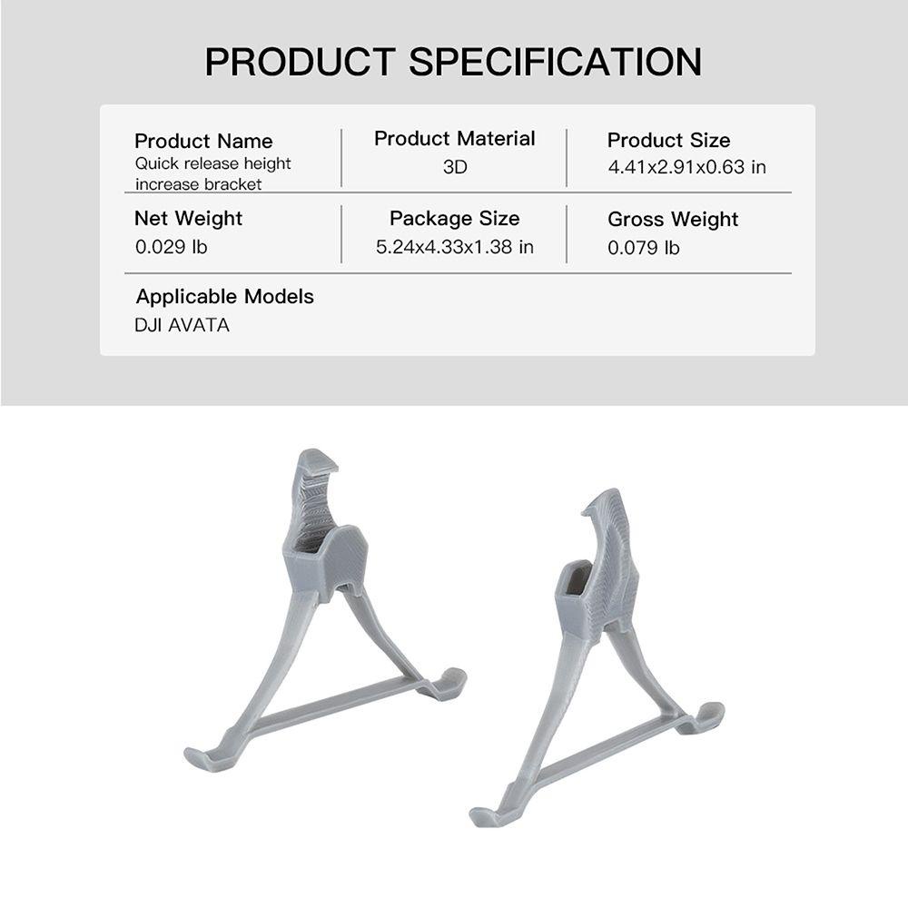 Preva Landing Gear New Aksesoris Kit Tinggi Extender