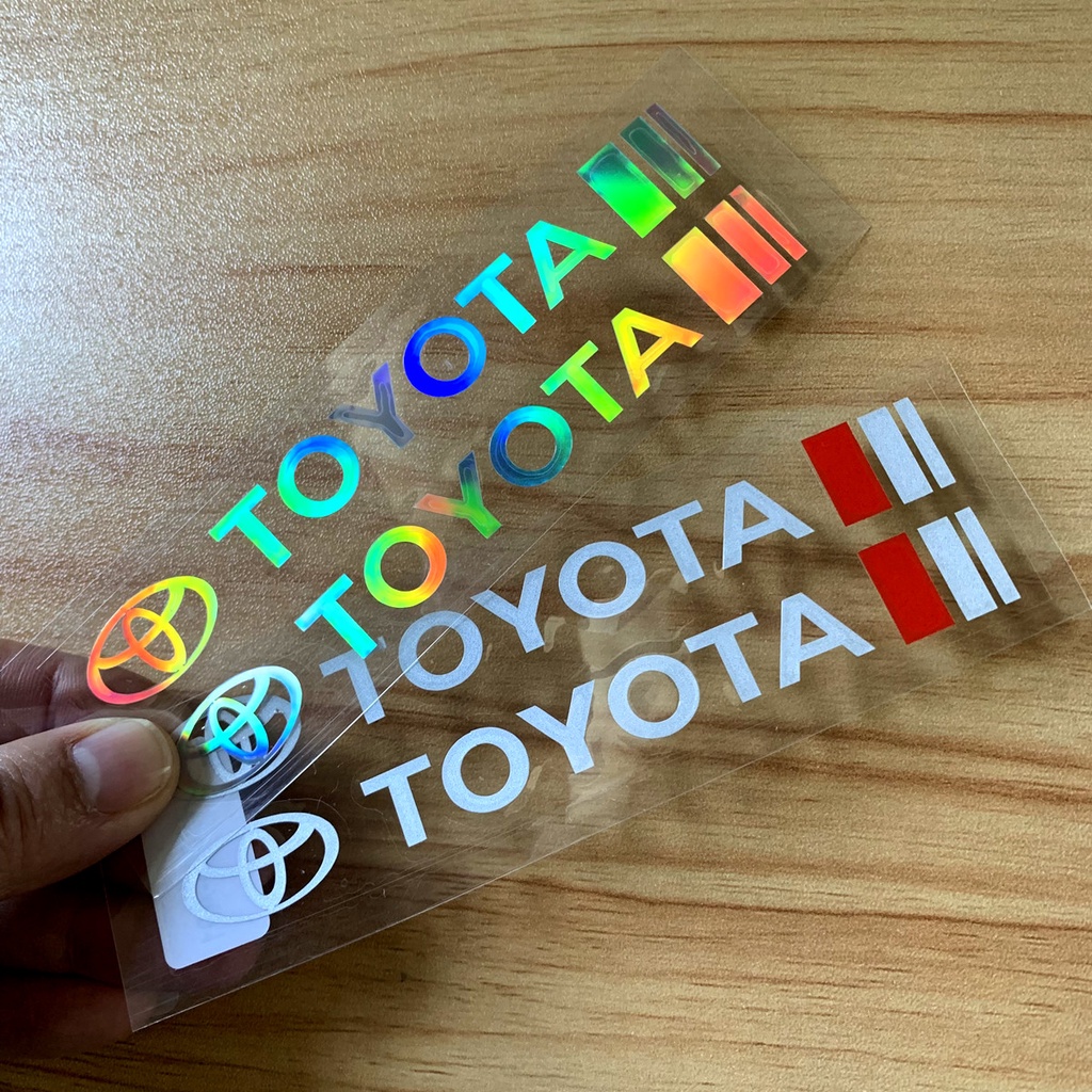 2pcs Stiker Wiper Kaca Depan Dan Belakang Untuk Toyota Yaris Supra 86 RAV4 Vitz Camry Reiz Crown Corolla