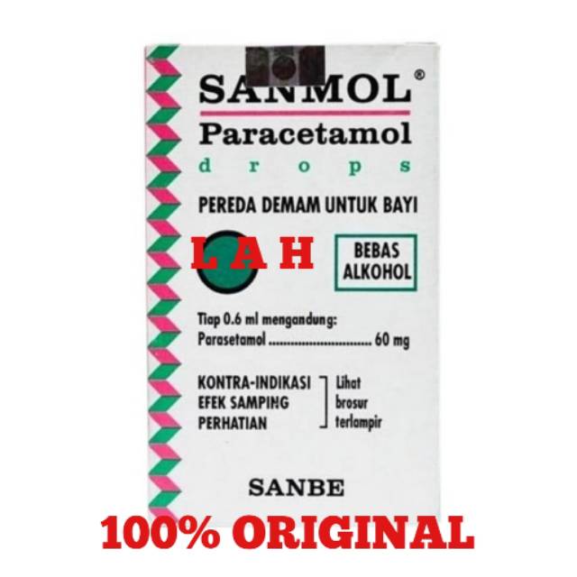 Sanmol Drops - Obat Demam Untuk Bayi