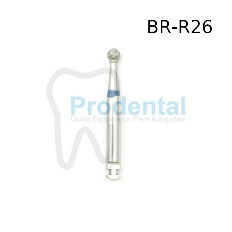 Mata Bur Gigi Low Speed Ball Round / Bur Low Speed Handpiece / Bur Gigi Diamond (BR-R26)