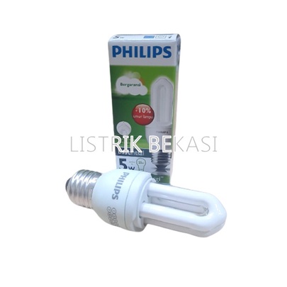 Philips Essential 5 Watt - Putih