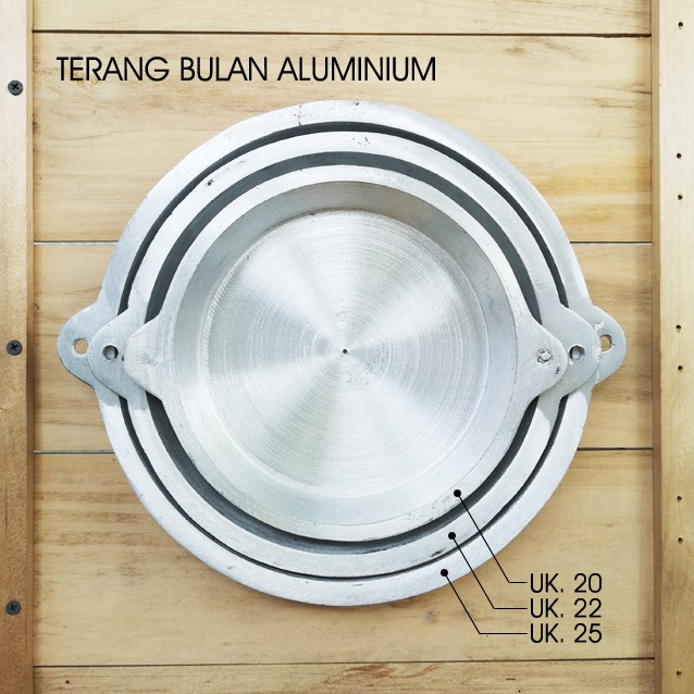TERANG BULAN ALUMINIUM 20 / Loyang Wajan Martabak Manis Bangka / Leker