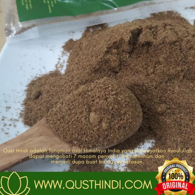 

QUST AL HINDI QUSTHUL HINDI QUST HINDI BUBUK SERBUK Herbal Rasulullah - Bubuk