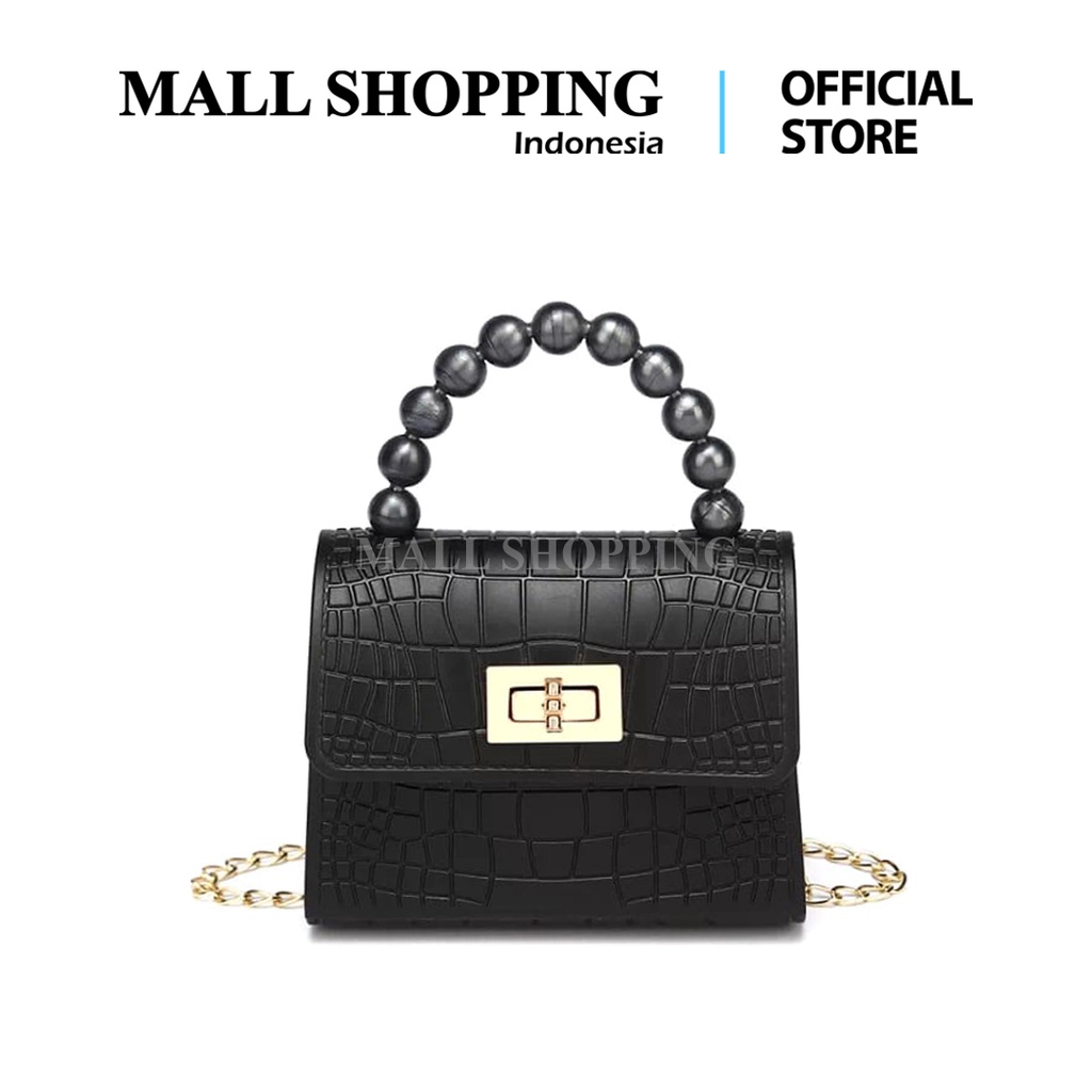 Tas Selempang Wanita / Sling Bag Tas Jelly Bag Glossy Korea MALL SHOPPING