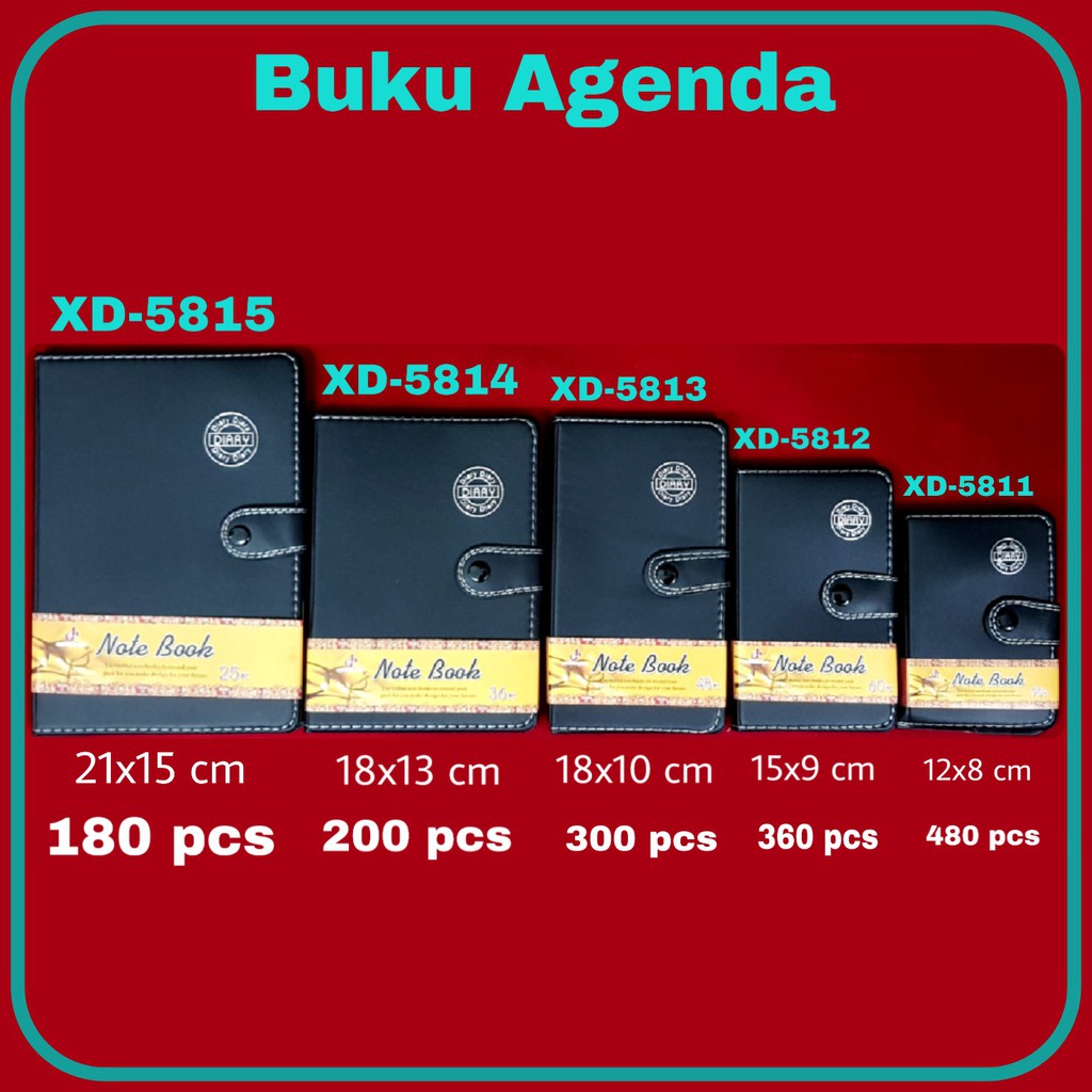 

ILP Buku Agenda XD-5812 / Buku Agenda / Buku Planner / Buku Kerja