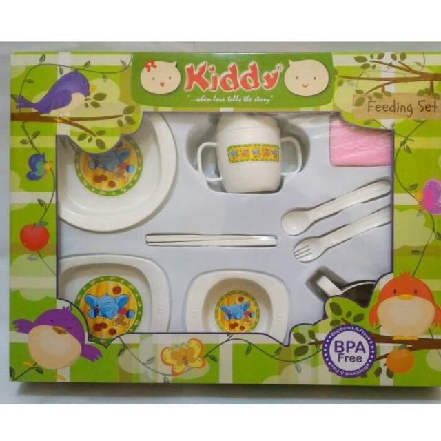 Kiddy Feeding Set Besar