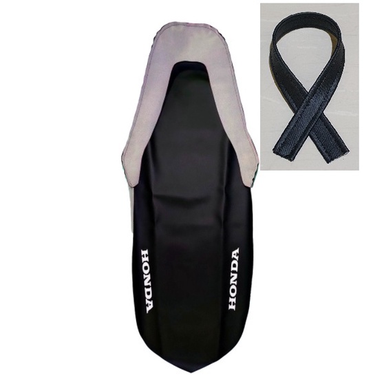 Cover+Sabuk Hitam CRF Original Cover sarung  Bungkus Kulit Jok Trail