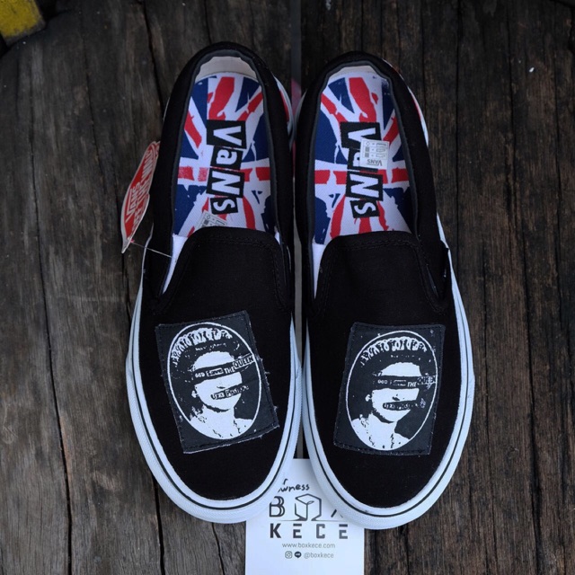 vans slip on sex pistols