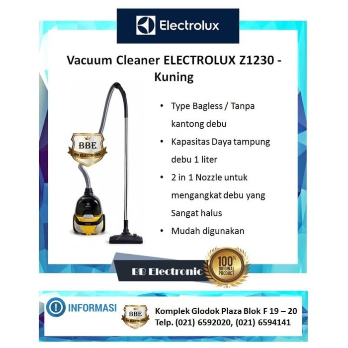 Vacuum Cleaner ELECTROLUX Z1230