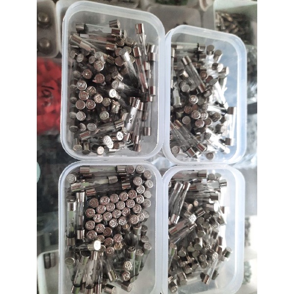 Jual Fuse Sekring Sekering Kaca Botol Tabung A A A A Besar X Mm Shopee Indonesia