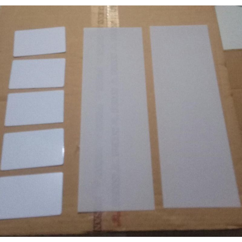 

Kertas PVC Id Card | Solusi untuk Bahan Membuat ID CARD 200x300mm sudah dipotong/plong ukuran ktp | Paling dicari di Jawa, Sumatera, Kalimantan, Sulawesi