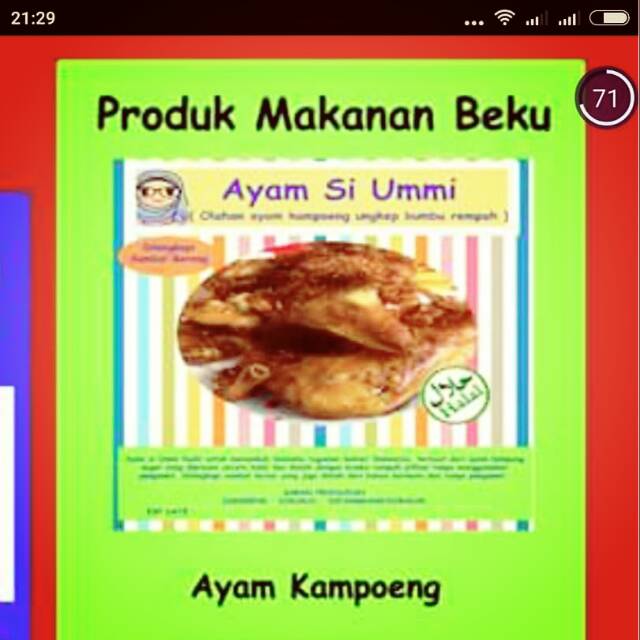 

Bekakak ayam kampung bumbu rempah