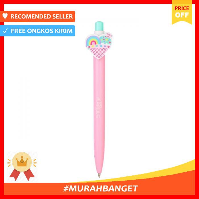 

Pulpen - Smiggle Click Fun Pen - Alat Tulis