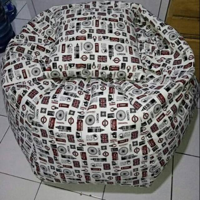 BEAN BAG PUMKIN JUMBO SIAP PAKAI