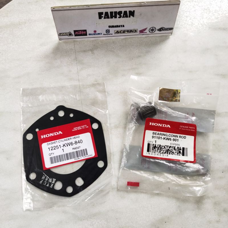 Paking Head Bearing Bambu NSR SP Phantom 2T Original AHM Honda conrod gasket nsr r rr astra fsx