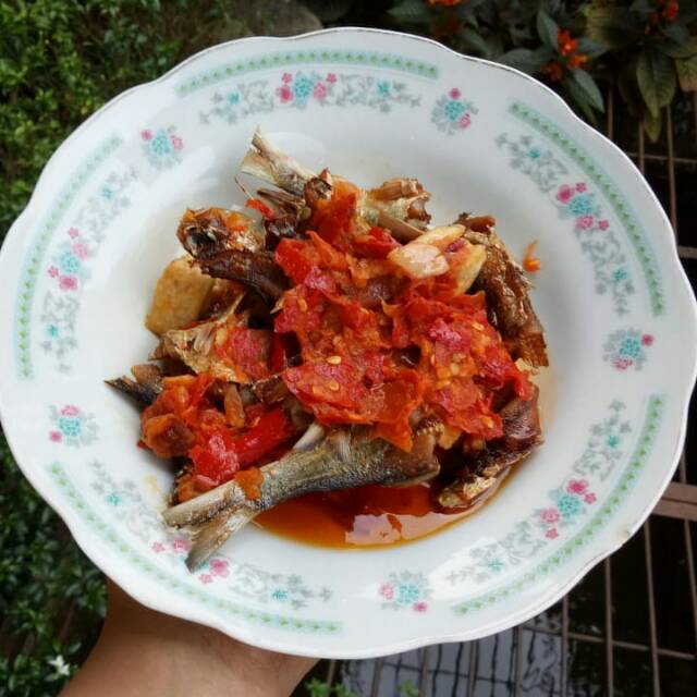 

Ikan Asin Sarden Belah Sambal Lado dendeng