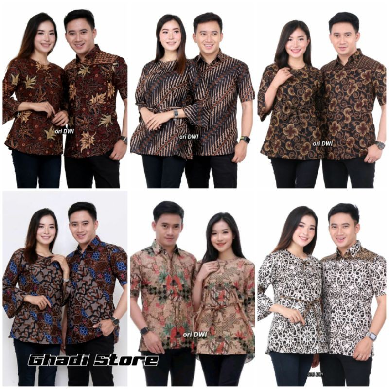 Maura Couple - Sania Ruffle Batik Couple