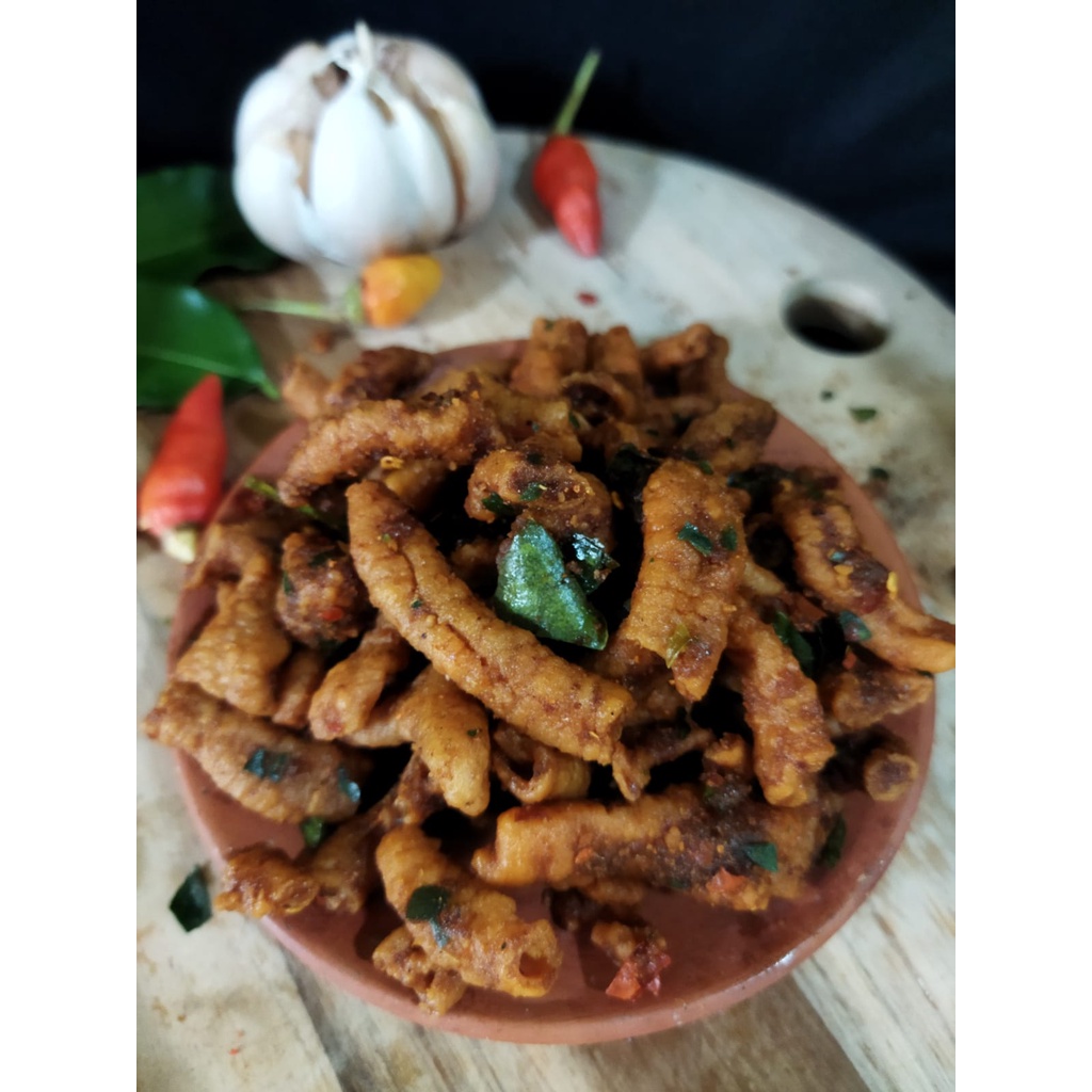 

kripsus keripik usus pedas