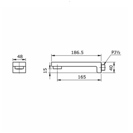 Kran Spout TX 441 MMA / TX441MMA TOTO