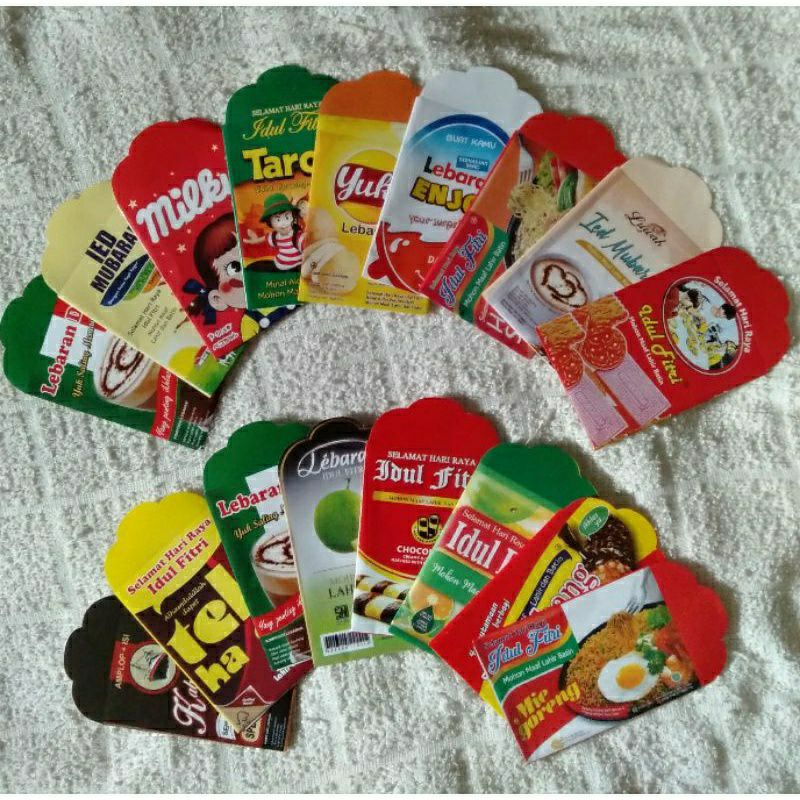 

Amplop Lebaran Viral Snack Islamic Muslim Isi 10 Mini / Medium / Jumbo