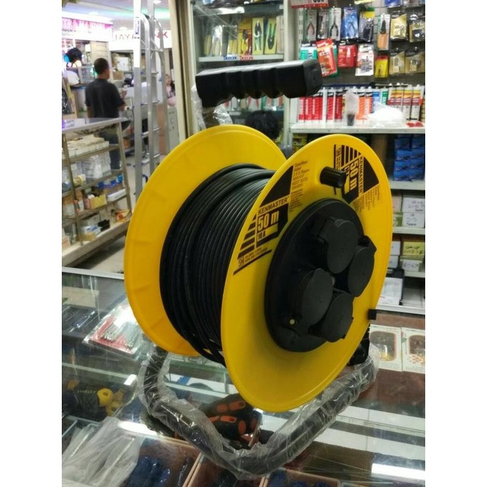 KABEL ROLL 50 METER KENMASTER SNI / KABEL ROLL 50 METER ada stock