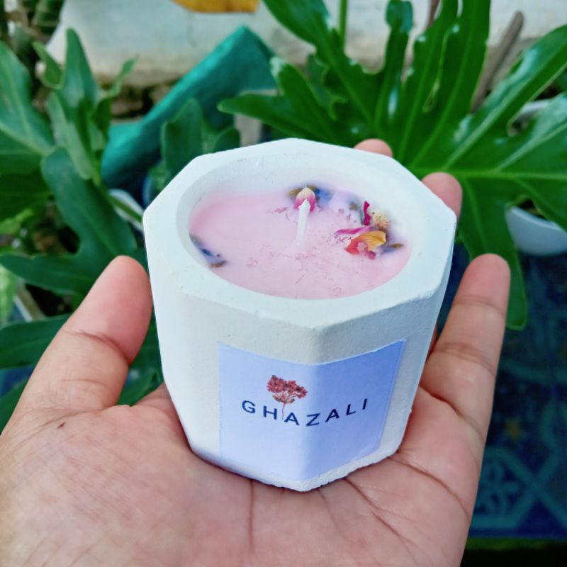 GHAZALI SCENTED CANDLE LILIN AROMATHERAPI SOUVENIR