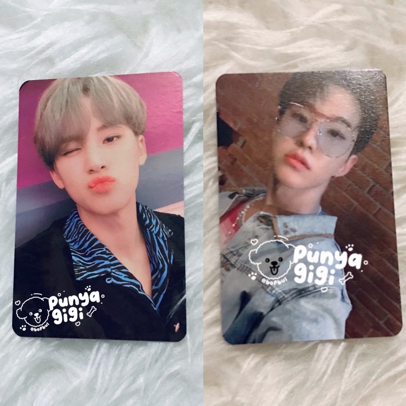 SEVENTEEN Photocard Benefit Yes24 Semicolon Album Mingyu Hoshi cimumu