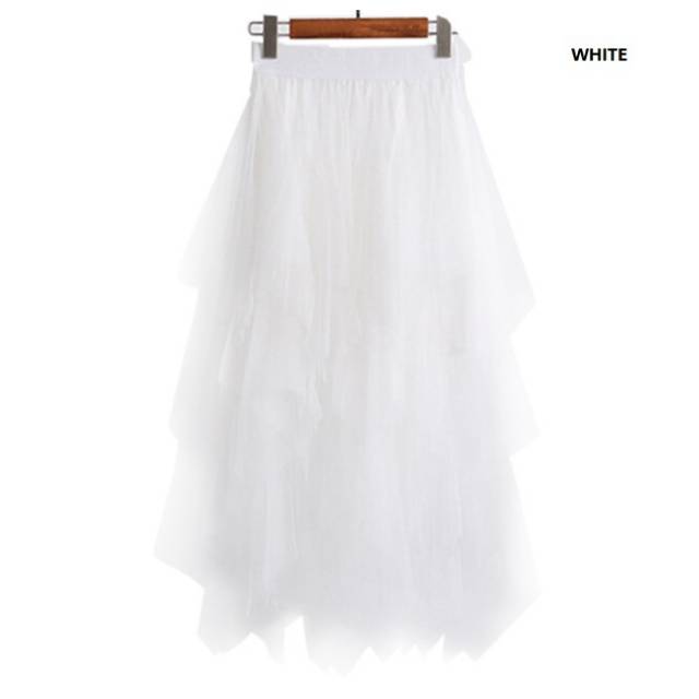 Tutu skirt rawis dewasa 3lyr /75cm