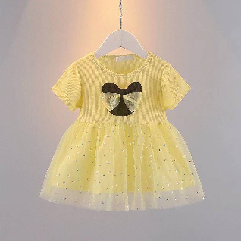 BAJU BAYI PAKAIAN ANAK PEREMPUAN ROK TUTU USIA 0-3 TAHUN DRESS BLOUSE GAUN IMPOR KAFBUY.ID