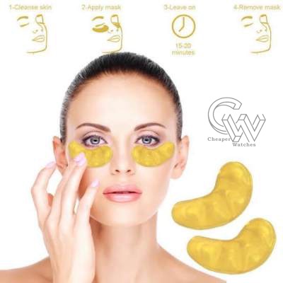 Cheaper-Masker Mata Emas Kolagen Harga Sepasang Collagen Crystal Eye Mask